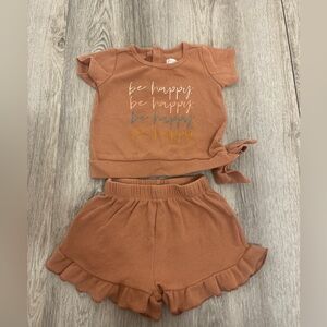 Grayson Mini 3-6 Month Girls Be Happy Outfit